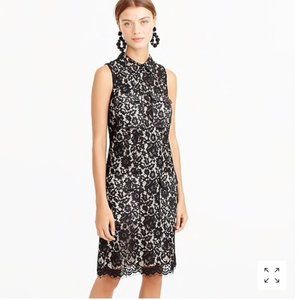 J. Crew collared lace dress with pockets